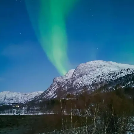 度假居 Vestbygd, Nar Lofoten, Med Utsikt *